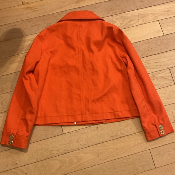 Petit Bateau Orange Pea Coat - Picture 2 of 6